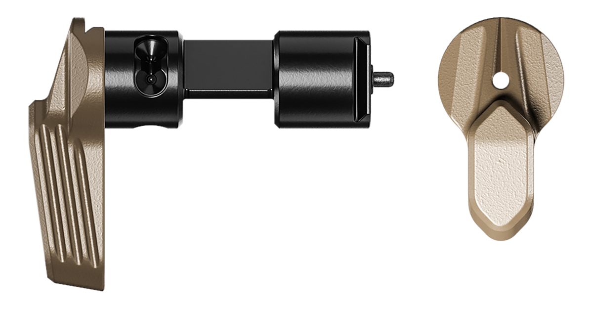 Radian Weapons R0020 Talon 45/90 Ambi Safety, FDE, Fits Mil-Spec AR-15/AR-1
