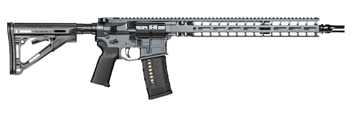 Radian Weapons R0042 Model 1 223 Wylde 16in Rifle 30+1 Gray Cerakote Black