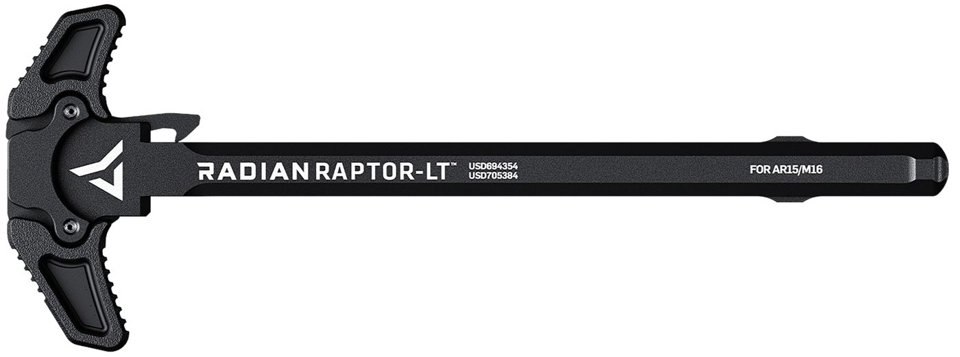 Radian Weapons R0148 Raptor LT Lightweight Ambi Charging Handle, Black, Fit