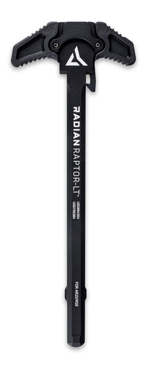 Radian Weapons R0148 Raptor LT Lightweight Ambi Charging Handle, Black, Fit view 2