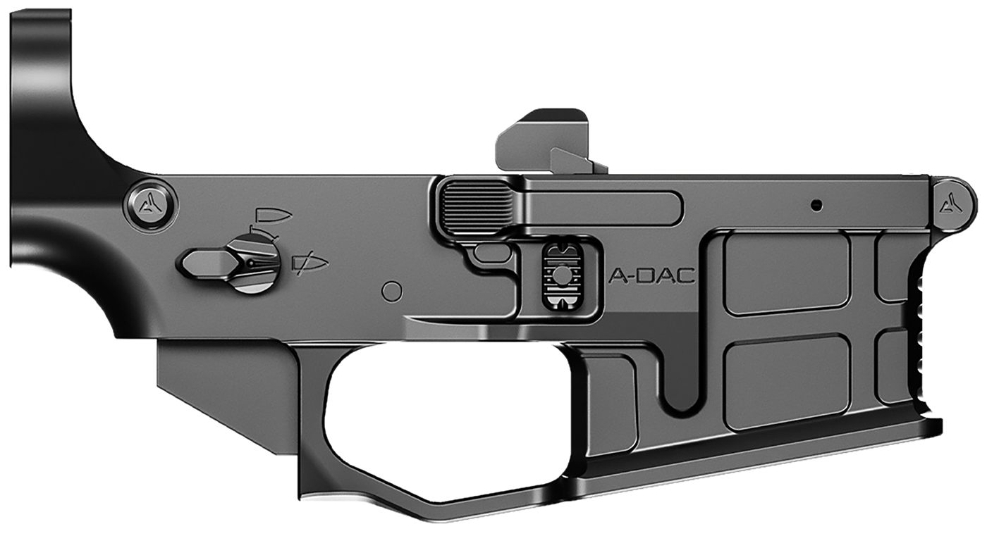 Radian Weapons R0166 A-DAC 15 Lower Receiver Black, Fully Ambi Controls, Ta