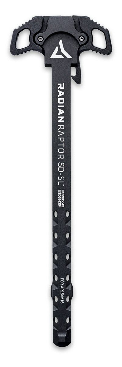 Radian Weapons R0278 Raptor SD-SL Ambi Charging Handle, Black, Line Handles view 2
