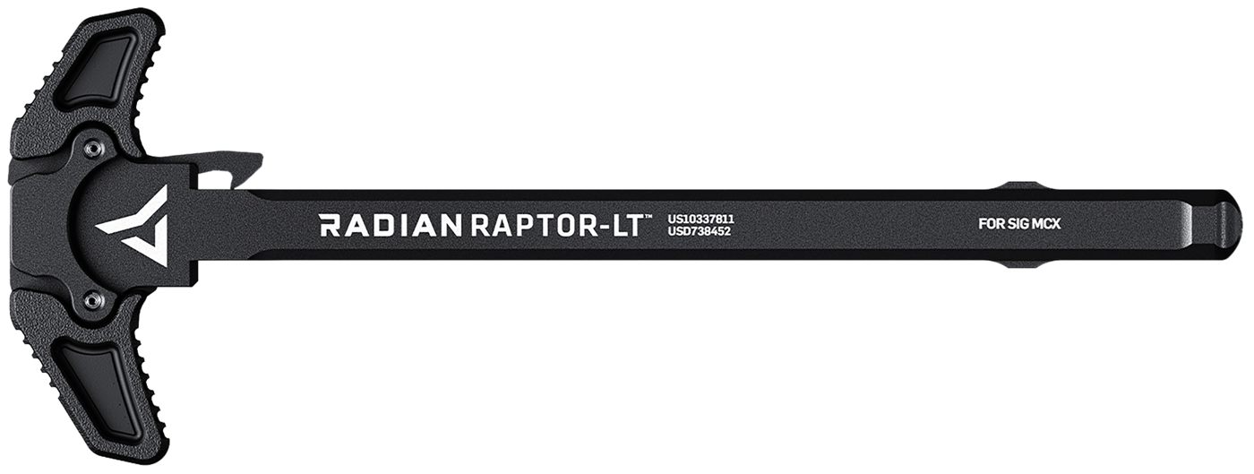 Radian Weapons R0364 Raptor LT Lightweight Ambi Charging Handle, Black, Fit