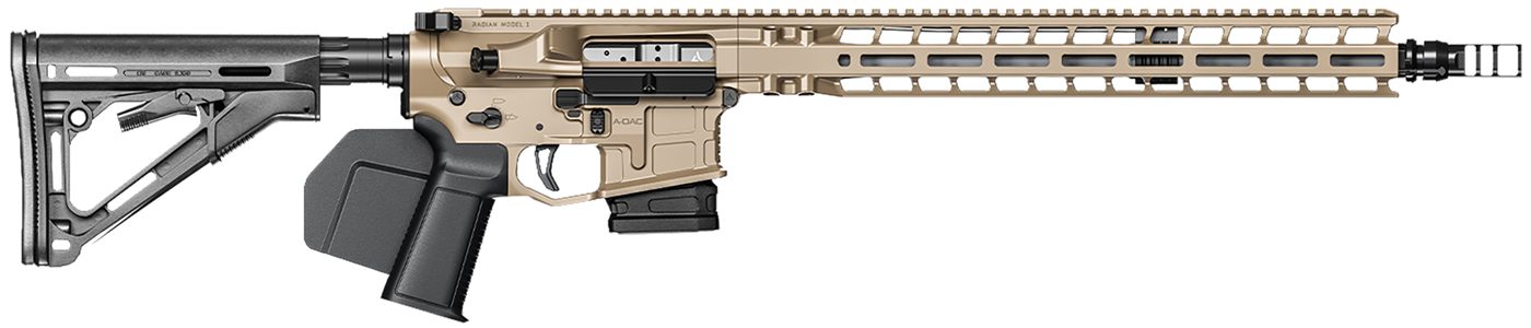 Radian Weapons R0601 Model 1 Carbine Compliant 223 Wylde 10+1 16in, FDE Bil