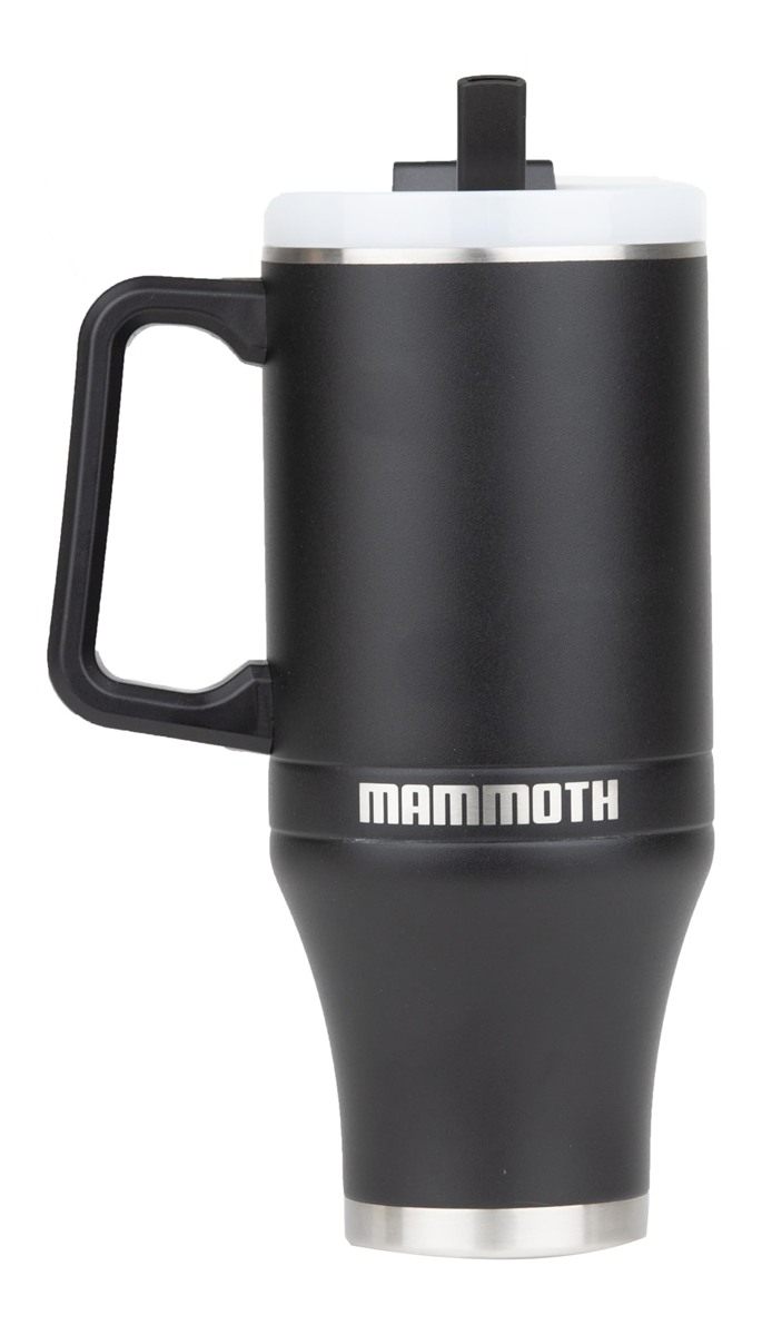 Mammoth Ascent Black 40 oz Tumbler with Handle