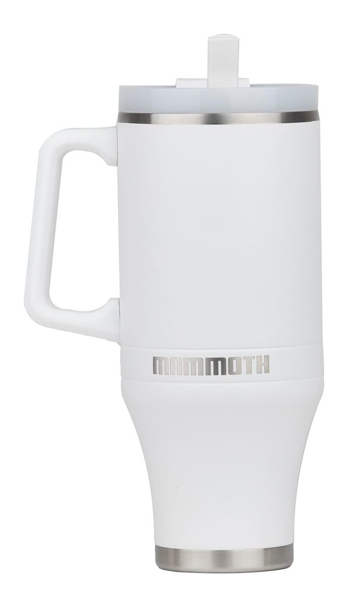 Mammoth Coolers Ascent 40 oz Insulated Tumbler, White