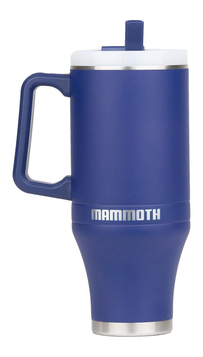 Mammoth Ascent Dark Blue 40 oz Tumbler with Handle
