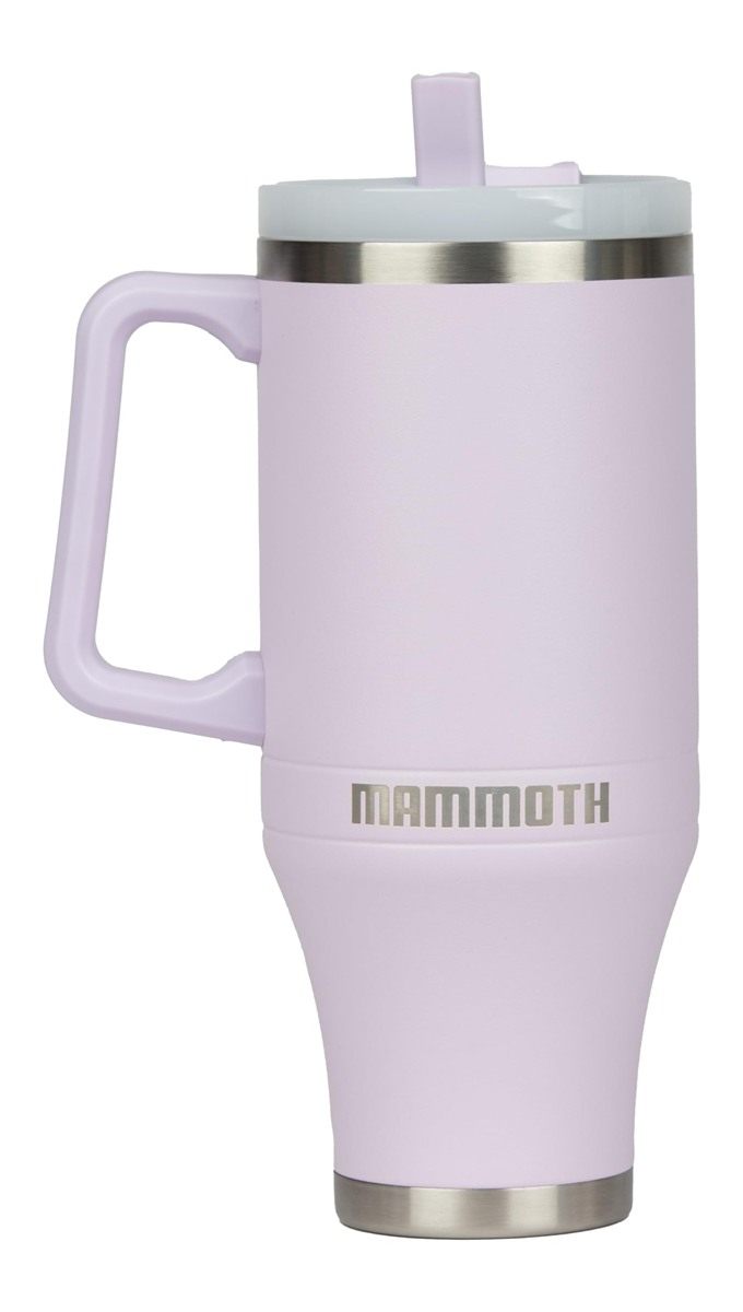 Mammoth Ascent Lavender 40 oz Tumbler with Handle