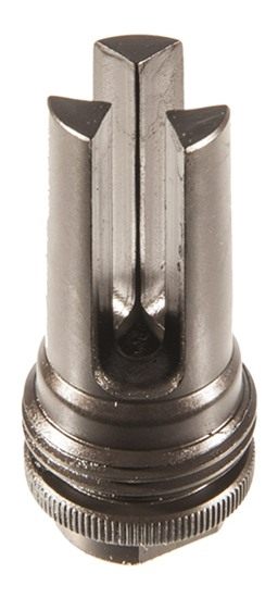 SilencerCo AC141 ASR Flash Hider Black Steel with 1/2in-28 tpi Threads for view 2