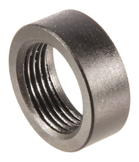 SilencerCo AC114 Delta Thread Spacer 22 LR Steel Black Oxide 1/2in-28 tpi view 2