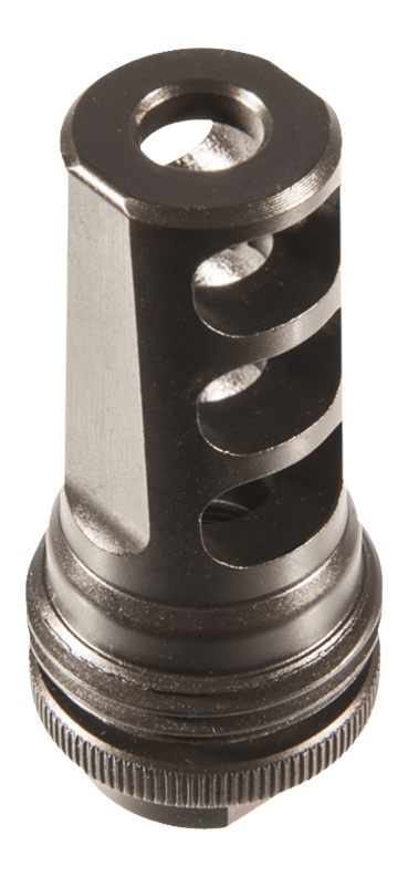 Silencerco AC857 ASR Muzzle Brake Black Steel with 5/8in-24 tpi Threads for view 4