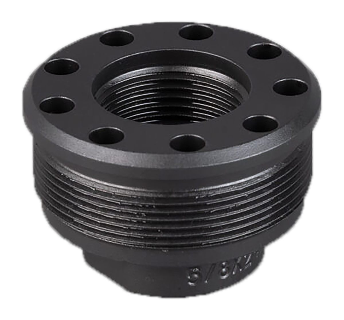 SilencerCo AC822 Alpha Direct Thread Mount Fits 9/16inx24 Black