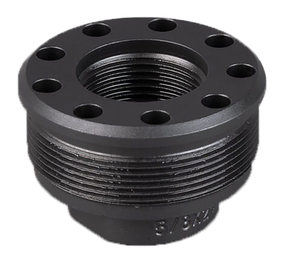 SilencerCo AC837 Alpha Direct Thread Mount Fits M18X1 Matte Black