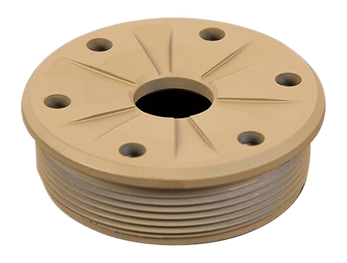 SilencerCo AC1369 Bravo Front Cap 30 Cal Fits Matte FDE