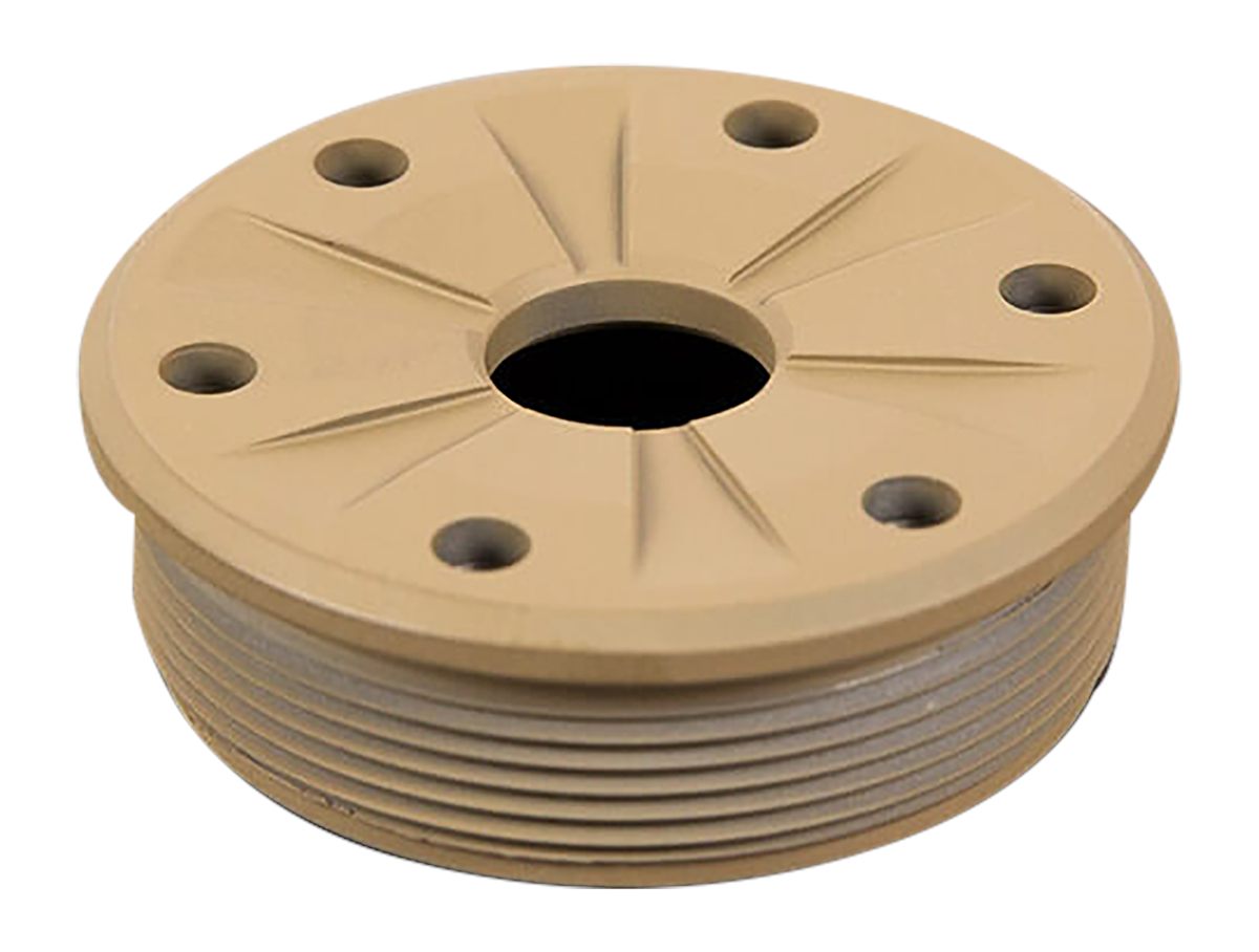 SilencerCo AC1370 Bravo Front Cap 223 Cal Fits Matte FDE
