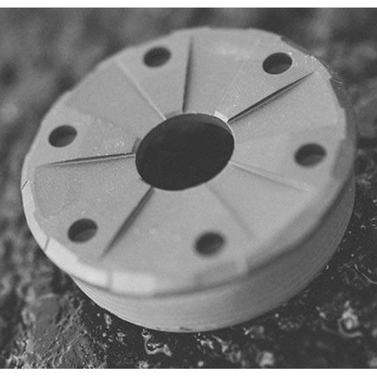 SilencerCo Bravo Front Cap 9mm .355 Sniper Grey view 2