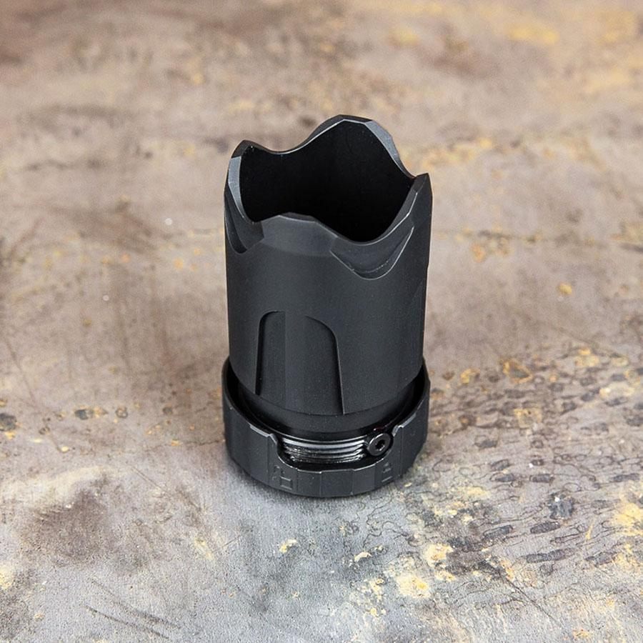 SilencerCo AC1548 ASR Blast Shield Black Steel view 2