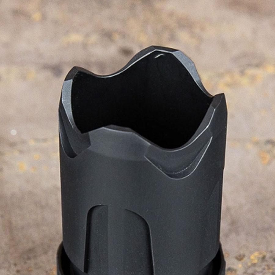 SilencerCo AC1548 ASR Blast Shield Black Steel view 3