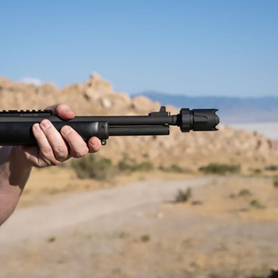 SilencerCo AC1548 ASR Blast Shield Black Steel view 4