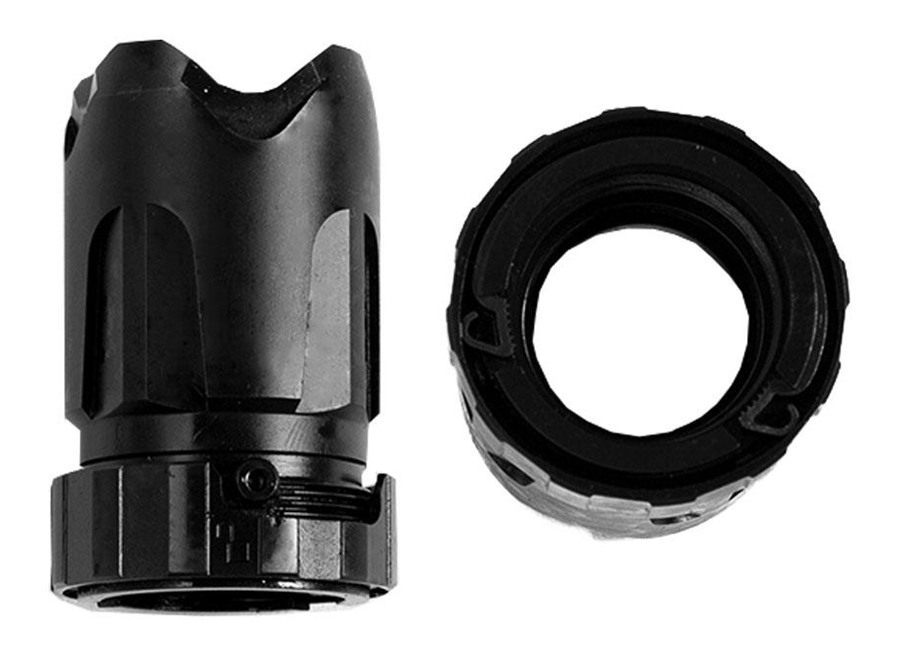 SilencerCo AC1548 ASR Blast Shield Black Steel view 5