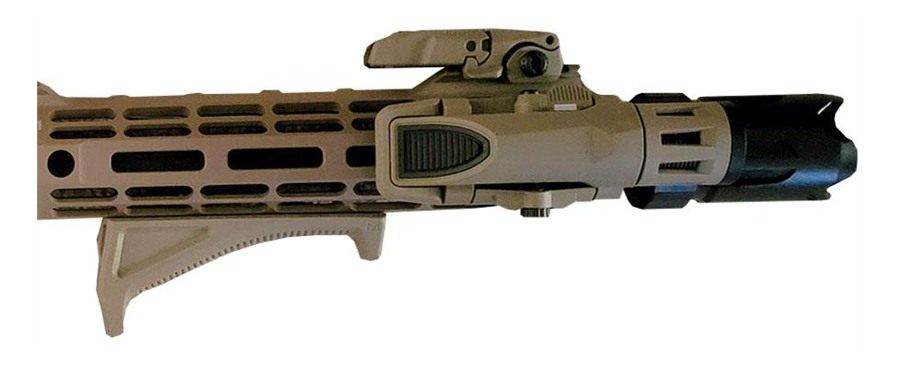 SilencerCo AC1548 ASR Blast Shield Black Steel view 7