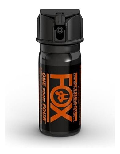 Binoa Fox Labs, One Point Four, 4 % OC Pepper Spray- Flip Top Stream (2 oz)