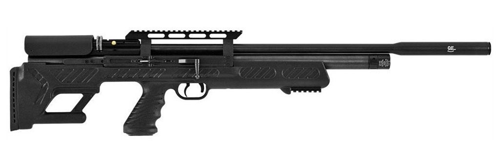 Hatsan Airguns BullBoss .25 Caliber 1000fps Black Bullpup Stock view 2