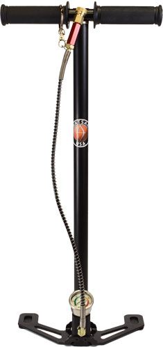 Hatsan Airguns Manual Pump 3-Stage 3625 PSI Rated microbore hose inline fil view 2