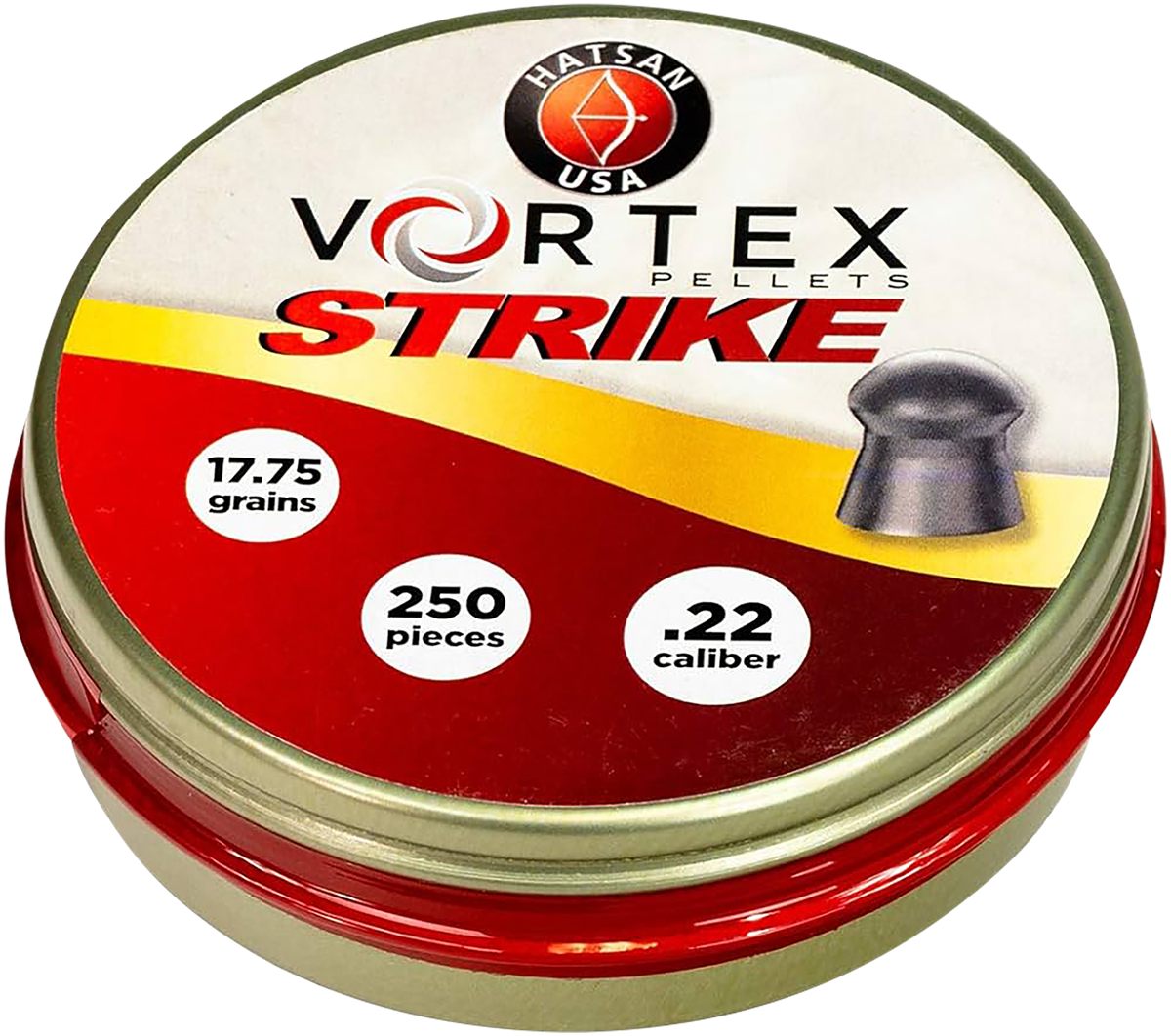 Escort Hatsan USA HA90641 Vortex Strike Pellets 22 Cal Lead Domed 250