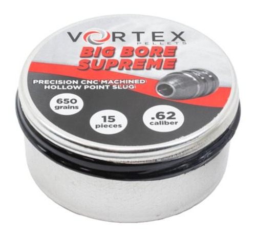 Escort Shotguns Vortex Big Bore Supreme Air Rifle Pellets .62 cal 650 gr 15