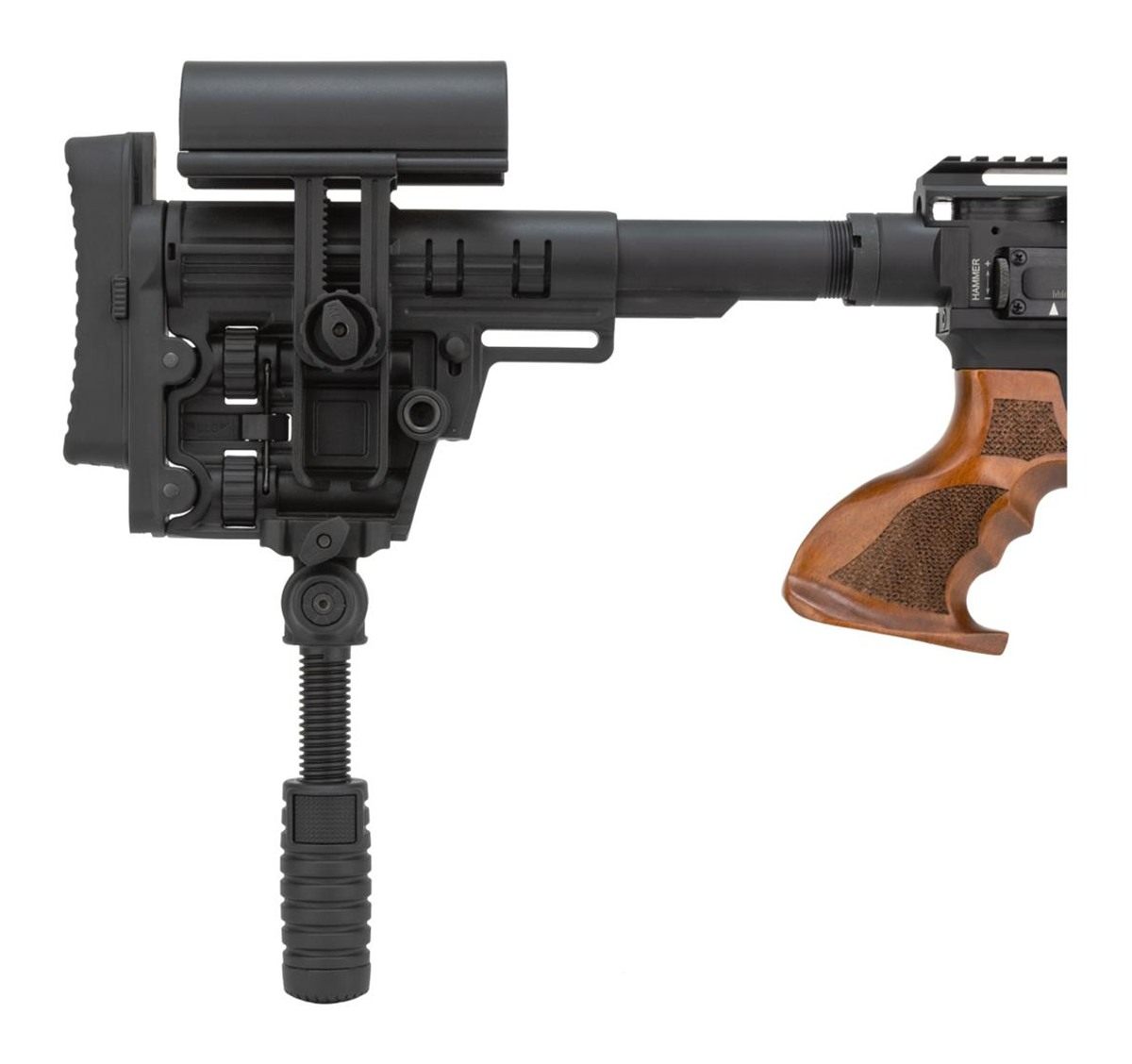 Escort Shotguns Hatsan Factor Sniper Long 35 PCP Rifle 13RD Magazine Black