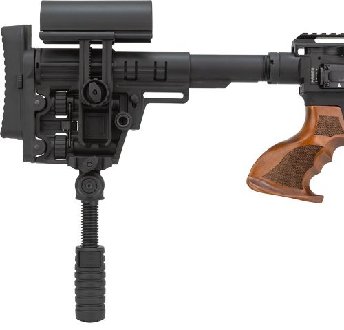 Escort Shotguns Hatsan Factor Sniper Long 35 PCP Rifle 13RD Magazine Black view 6