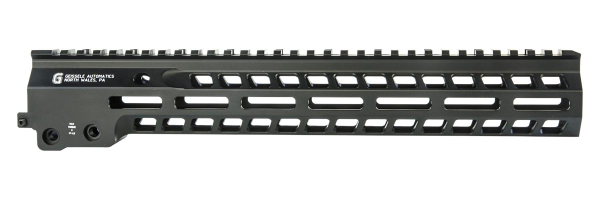 Geissele Automatics 05573B Super Modular Rail MK14 13.50in M-LOK, Black Alu