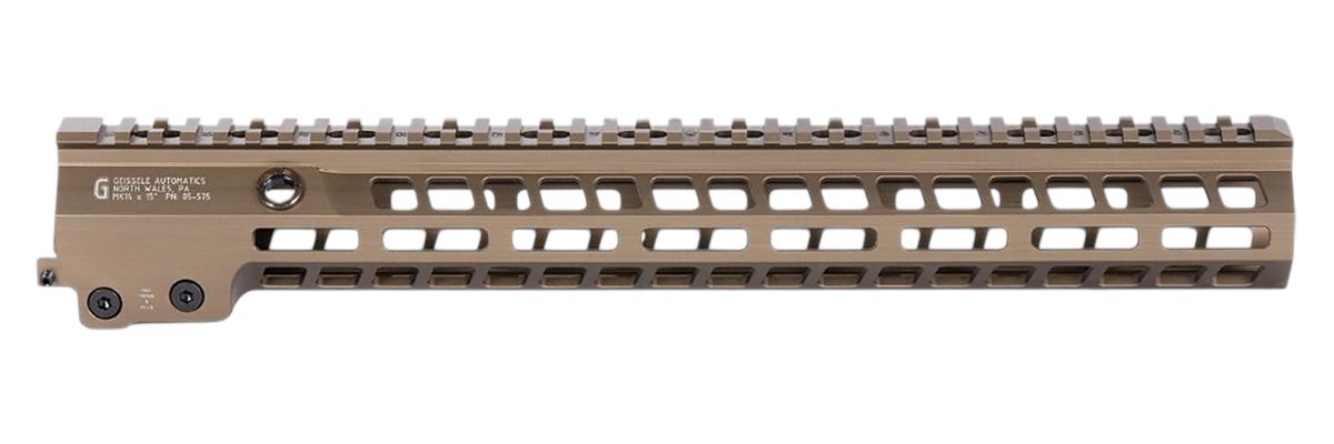 Geissele Automatics 05575S Super Modular Rail MK14 DDC Aluminum 15in Long