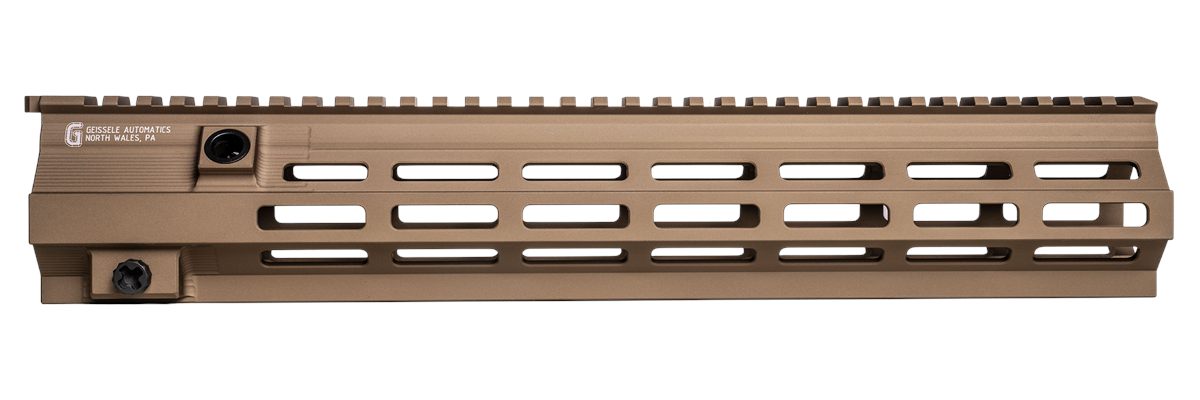 Geissele Automatics 05848S Super Modular Rail HK416 DDC Aluminum 14.50in Lo