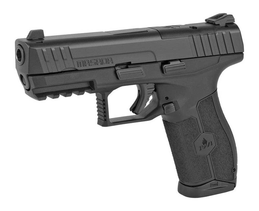IWI US M9OR10 Masada 9mm Luger 10+1 4.10in Black Button Rifled Steel Barrel view 2