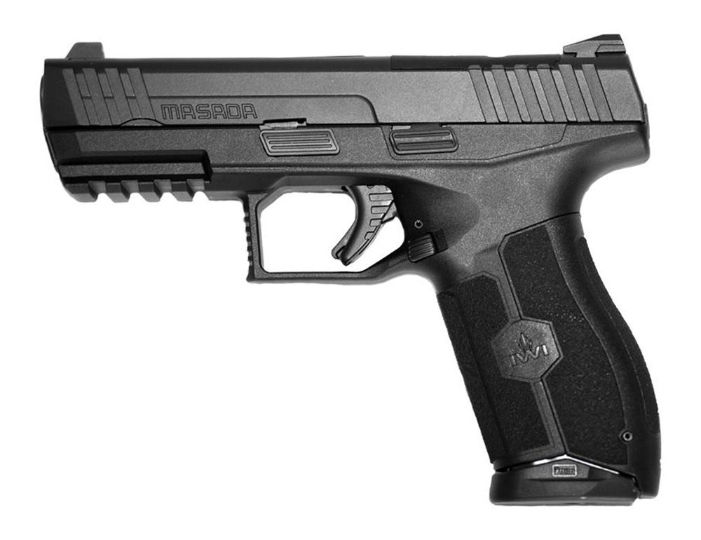 IWI US M9ORP17 Masada 9mm Luger 17+1 4.10in Black Button Rifled Steel Barre view 2