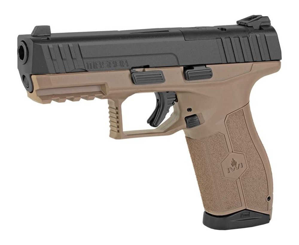IWI US M9ORP17FD Masada 9mm Luger 17+1 4.10in Black Button Rifled Steel Bar view 2