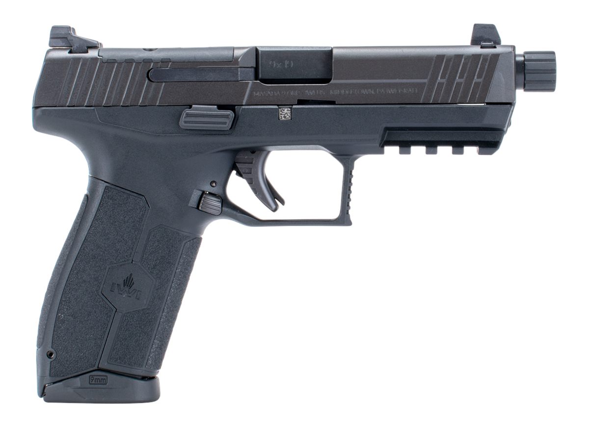 IWI US M9ORP17T Masada Tactical 9mm Luger 17+1 4.60in Black Button Rifled/T
