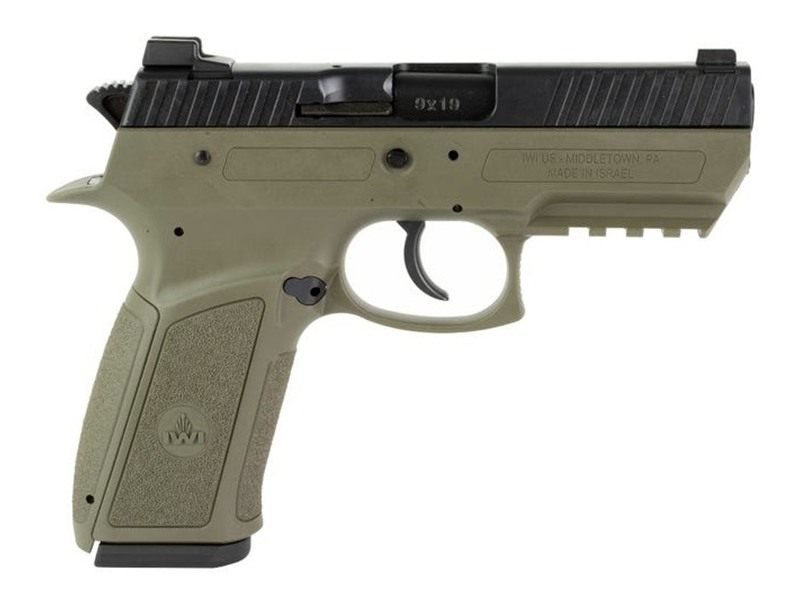IWI US J941PSL9OD-II Jericho 941 Enhanced 9mm Luger Caliber with 3.80in Bar view 2