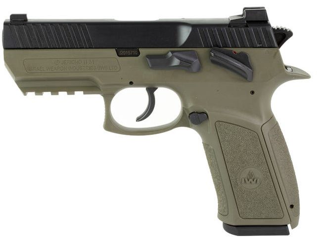 IWI US J941PSL9OD-II Jericho 941 Enhanced 9mm Luger Caliber with 3.80in Bar view 3
