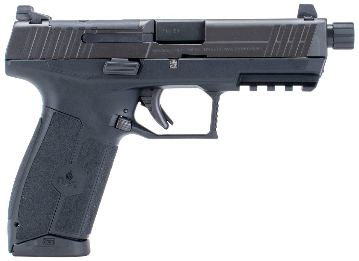 IWI US M9ORP10T Masada Tactical 9mm Luger 10+1 4.60in Black Button Rifled/T