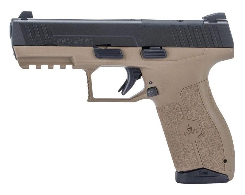 IWI US M9ORP17TFD Masada 9mm Luger 4.60in TB 17+1 Flat Dark Earth Interchan view 2