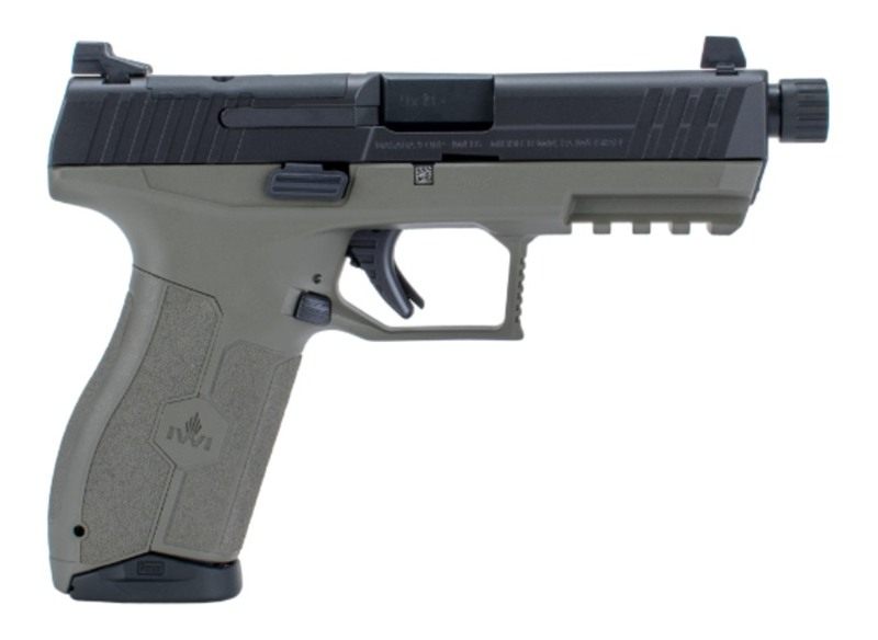 IWI Masada 9MM 4.6in Threaded BBL 3-DOT ORP 2-17RD MAG Odgrn