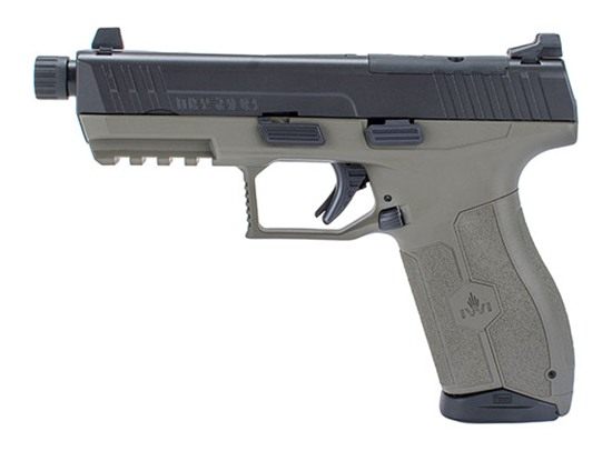 IWI Masada 9MM 4.6in Threaded BBL 3-DOT ORP 2-17RD MAG Odgrn view 2