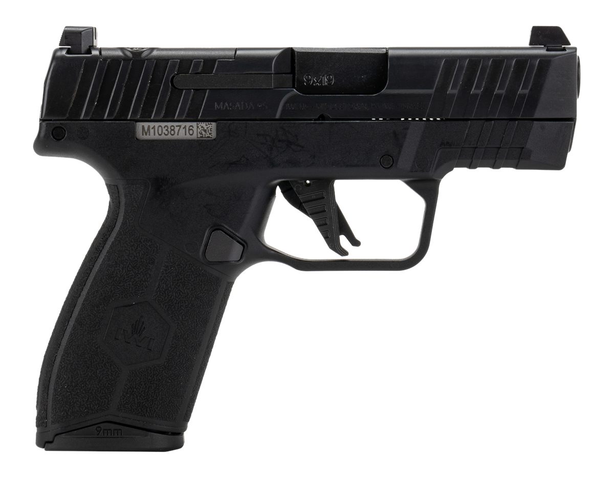 IWI US M9SLIM13E Masada Slim Elite 9mm Luger 13+1 3.10in Button-Rifled Barr