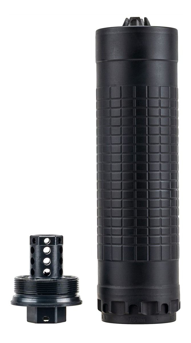 IWI US IWS7 Direct Thread Suppressor 7.62mm Nickel Alloy/Stainless Steel 5/