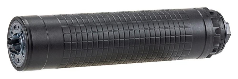 IWI US IWS7 Ti Direct Thread Suppressor 7.62mm 5/8in-24 Black w/HUB-T Mount view 2