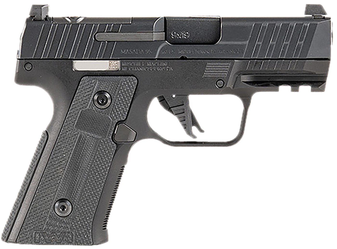 IWI US M9SLIM13CE Masada Slim Commander Elite Compact 9mm Luger 13+1 3.40in