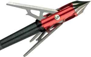 Rage Broadhead 3-Blade W/SC 100GR Chisel TIP 1.6in CUT 3PK